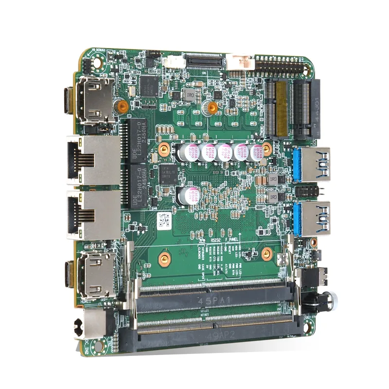 HK800CA industrial motherboard, detail view