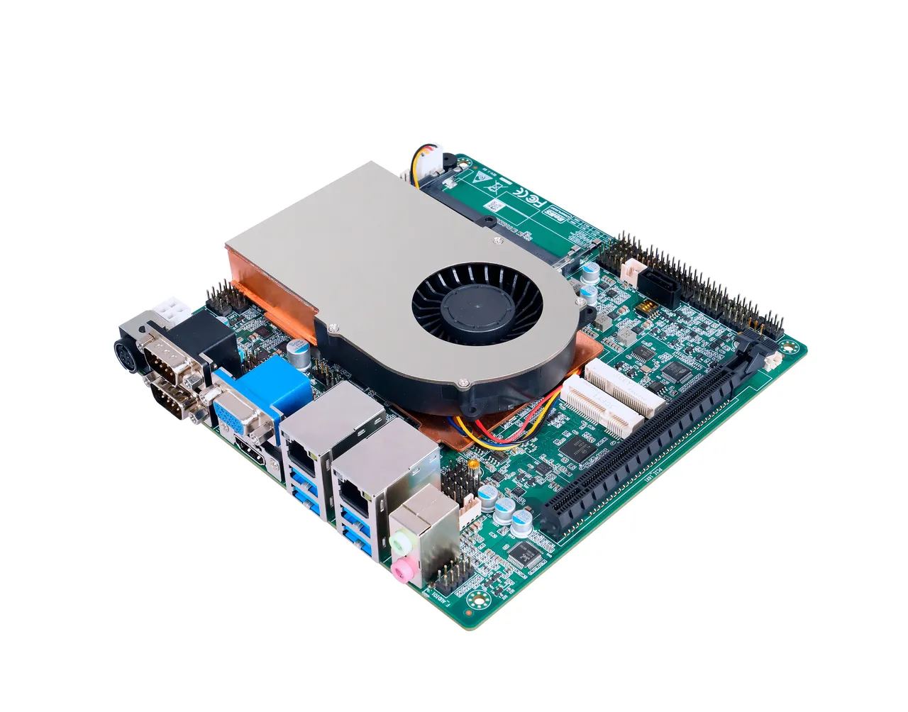 ITXD20B Mini-ITX industrial motherboard, top view