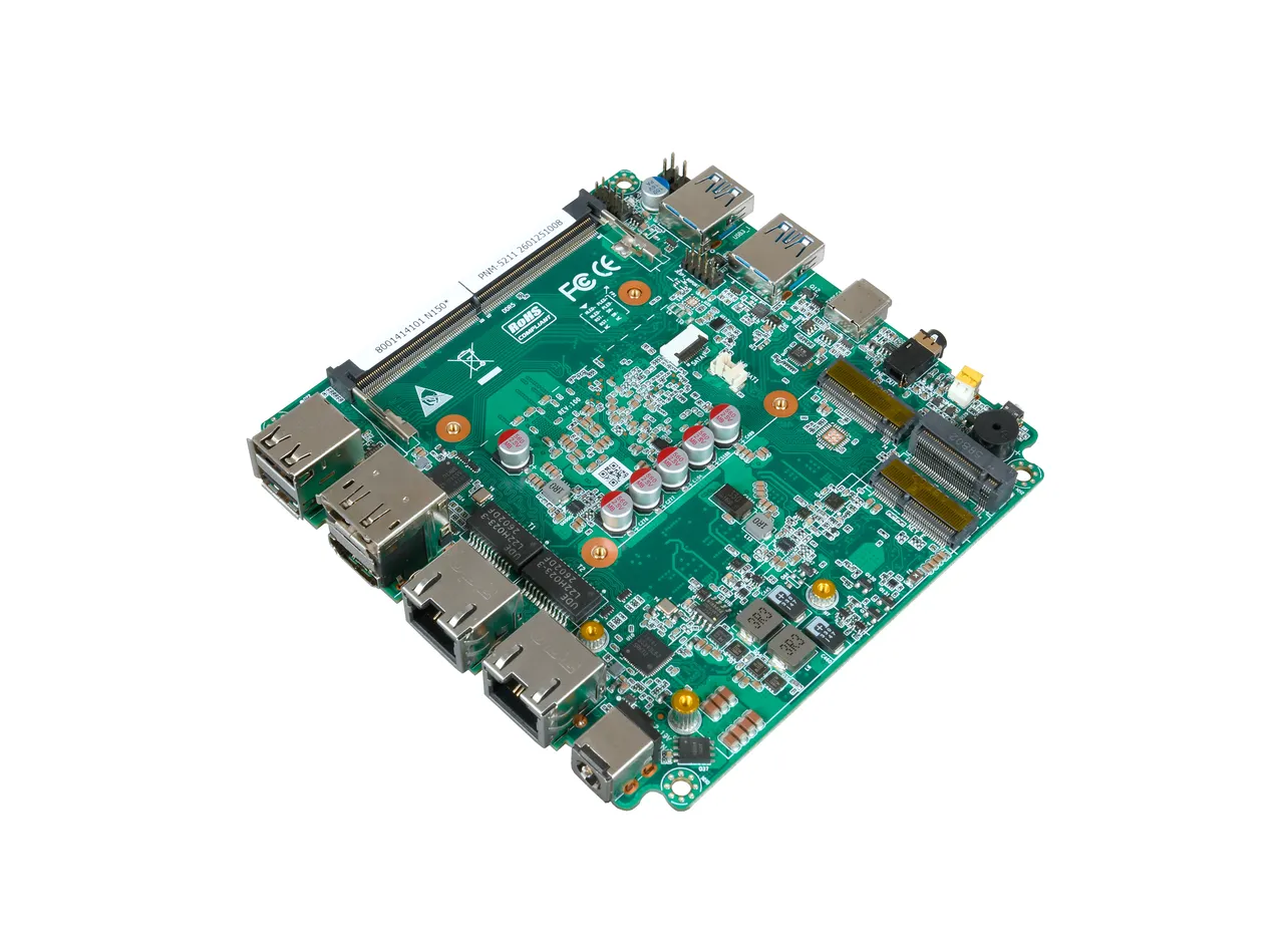 PNM-5211 NANO-ITX industrial motherboard, top view