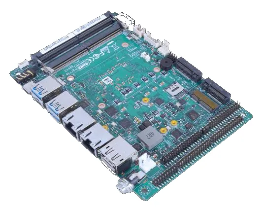 RP7003AW industrial motherboard, detail view