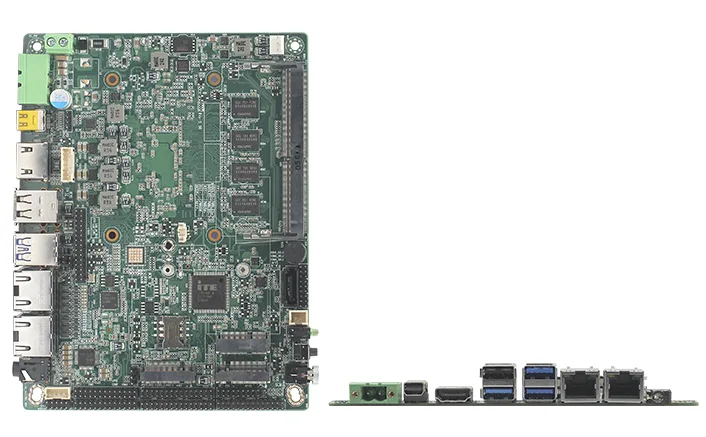 TL500Z3AW industrial motherboard, detail view